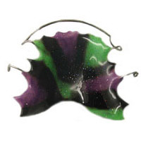 photo of a colorful retainer which should be carefully maintained by following the  instructions of the orthodontist